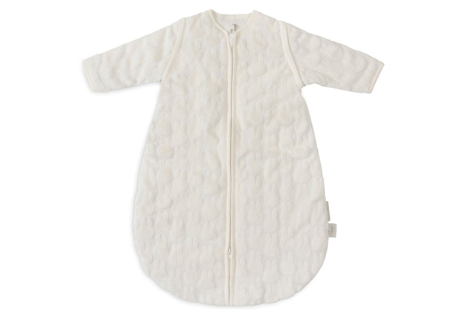 Jollein Slaapzak Baby Met Afritsbare Mouw Rond Miffy Jacquard Ivory 60Cm koop je bij Babywinkel