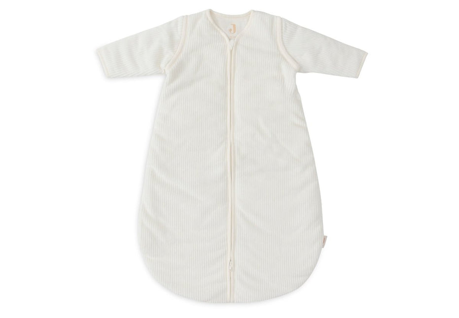 Jollein Slaapzak Baby Met Afritsbare Mouw Rond Rib Ivory - Jollein - Babywinkel - 8717329384569