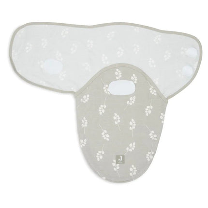 Jollein Slaapzak Baby Wrapper Twig Olive Green - Jollein - Babywinkel - 8717329381858