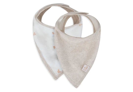 Jollein Slabbetje Bandana Harvest Natural 2St koop je bij Babywinkel