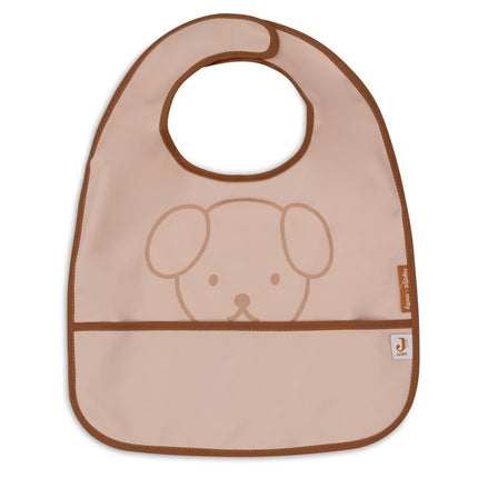 Jollein Slabbetje Waterproof Miffy Peekaboo Wild Rose 2St - Jollein - Babywinkel - 8717329388987