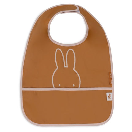 Jollein Slabbetje Waterproof Miffy Peekaboo Wild Rose 2St - Jollein - Babywinkel - 8717329388987