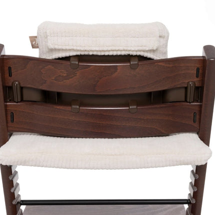 Jollein Stoelverkleiner Cloudy Rib/Oatmeal - Babywinkel - 8717329404380