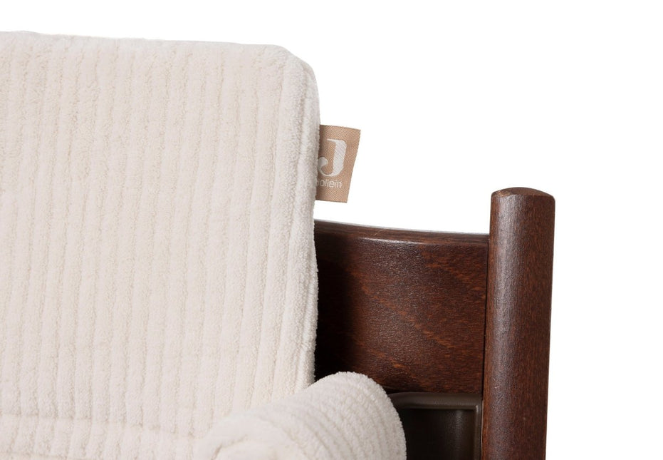 Jollein Stoelverkleiner Cloudy Rib/Oatmeal - Babywinkel - 8717329404380