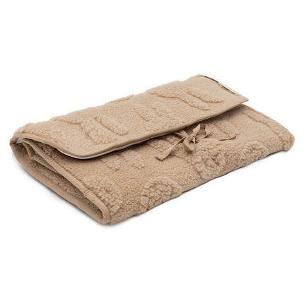 Jollein Verschoningsmat Miffy Jacquard Teddy/Biscuit - Babywinkel - 8717329399914