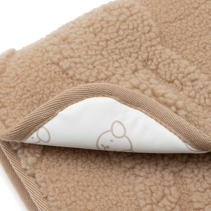 Jollein Verschoningsmat Miffy Jacquard Teddy/Biscuit - Babywinkel - 8717329399914