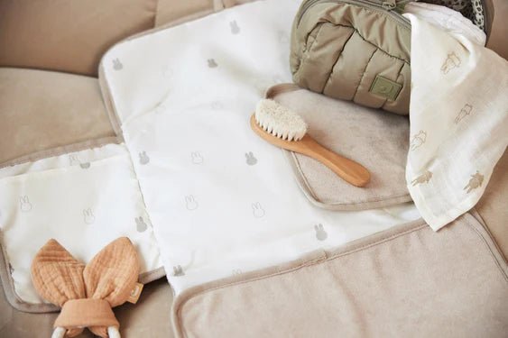 Jollein Verschoningsmat Miffy Nougat koop je bij Babywinkel