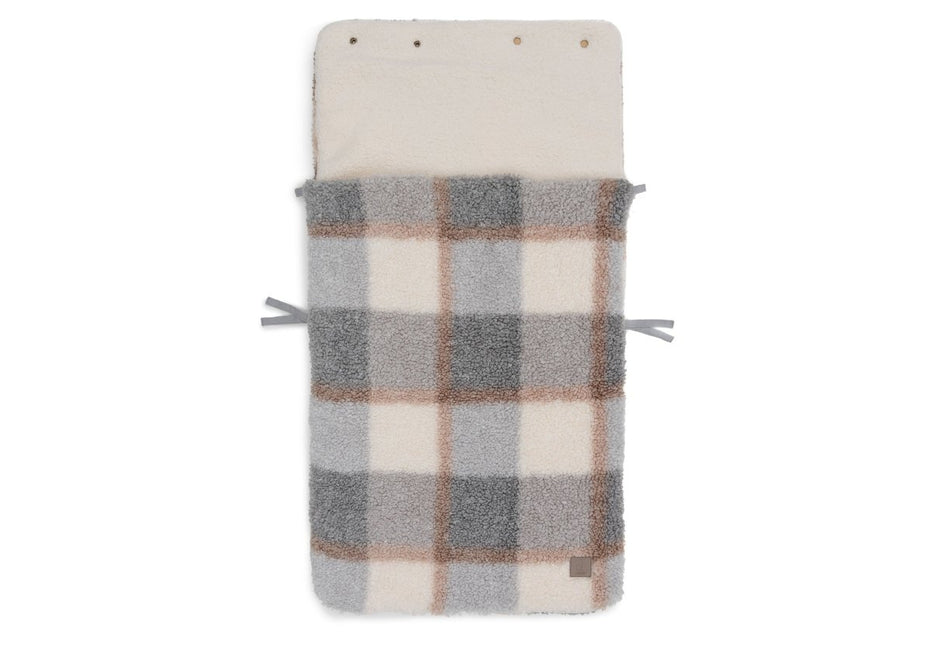 Jollein Voetenzak Check Boucle 0+ 3/5 Punts koop je bij Babywinkel