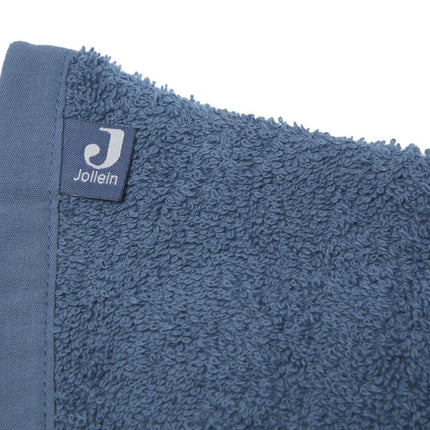 Jollein Washandje Badstof Lang Jeans Blue - Jollein - Babywinkel - 8717329368026