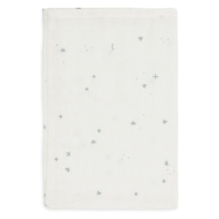 Jollein Washandje Twinkling Sea Green 15 X 20 Cm 3St - Jollein - Babywinkel - 8717329388123