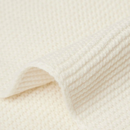 Jollein Wiegdeken Basic Knit Ivory 75x100cm - Jollein - Babywinkel - 8717329373501