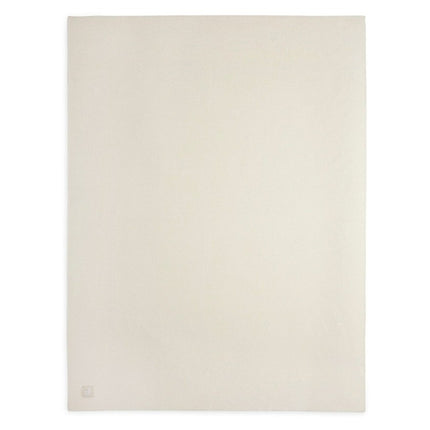 Jollein Wiegdeken Basic Knit Ivory 75x100cm - Jollein - Babywinkel - 8717329373501