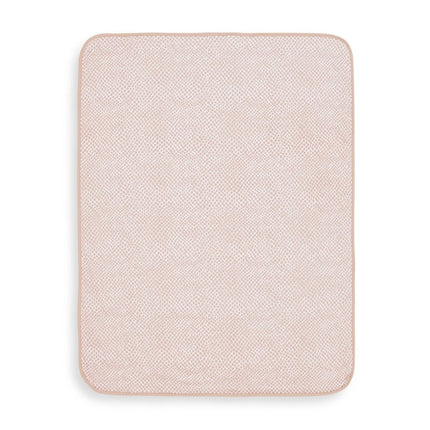 Jollein Wiegdeken Jersey Snake Pale Pink 75x100cm - Jollein - Babywinkel - 8717329358102