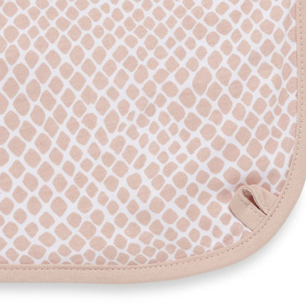 Jollein Wiegdeken Jersey Snake Pale Pink 75x100cm - Jollein - Babywinkel - 8717329358102
