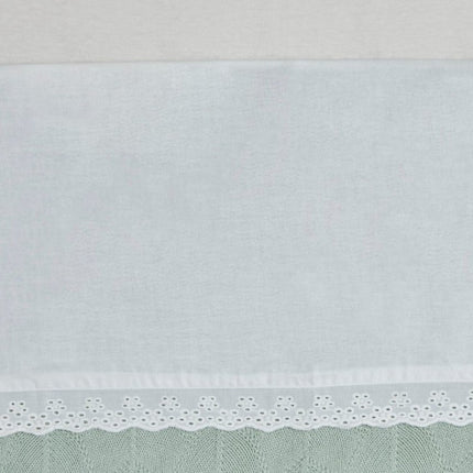 Jollein Wieglaken Lace Ivory 75x100cm - Jollein - Babywinkel - 8717329373617