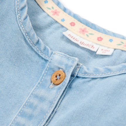 Jurkje korte mouw Denim koop je bij Babywinkel