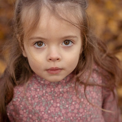 Jurkje lange mouw Rouge Flower - Babywinkel - 8721122581889