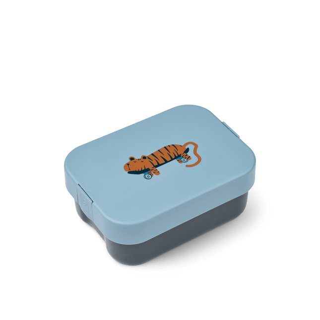 Kamil Lunchbox Tiger / Beach blue koop je bij Babywinkel