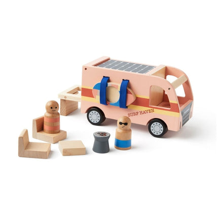 Kid's Concept Houten Speelgoed Aiden Kampeerwagen - Kid's Concept - Babywinkel - 7340028734611