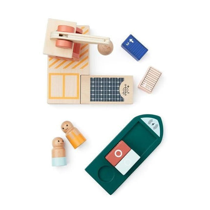 Kid's Concept Houten Speelgoed Container Haven koop je bij Babywinkel