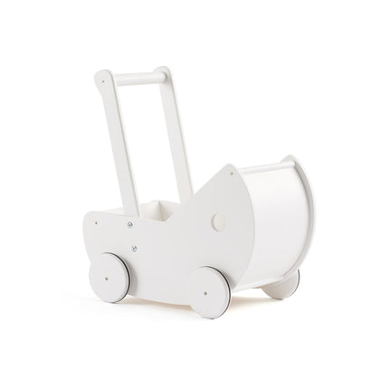 Kid's Concept Houten Speelgoed Kinderwagen Wit - Kid's Concept - Babywinkel - 7340028729112