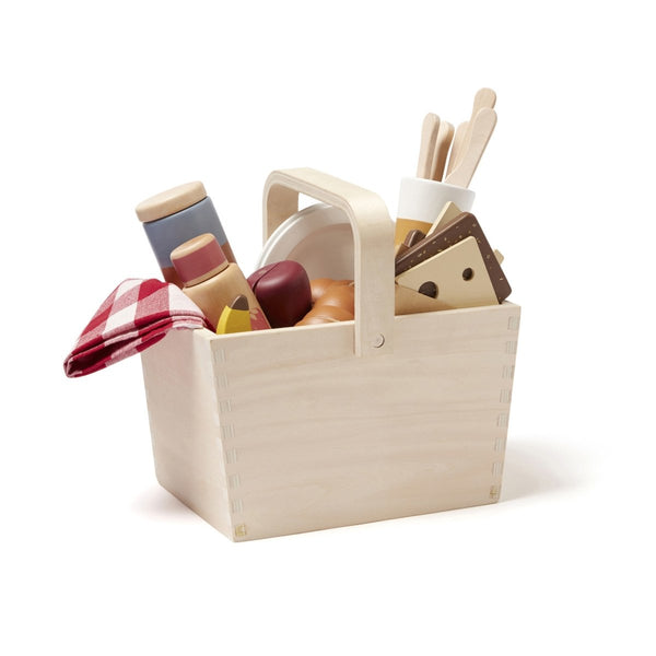 BabyKingdom べびきん セット Kid's Concept Houten Speelgoed Picknick Set – Babywinkel