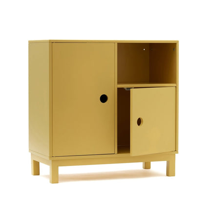 Kid's Concept Kast Geel 60x60x30cm - Kid's Concept - Babywinkel - 7340028731658