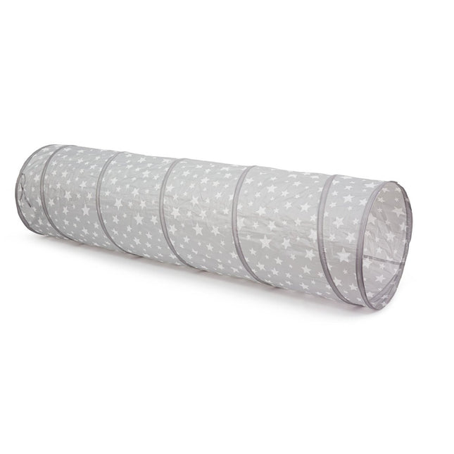 Kid's Concept Kruiptunnel Ster Grijs 46x180 cm - Babywinkel - 7340028726951
