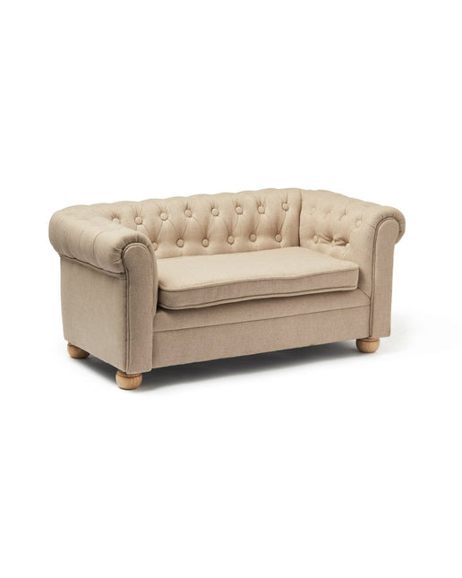 Kid's Concept Stoel Sofa Chesterfield Small Beige - Kid's Concept - Babywinkel - 7340028732990