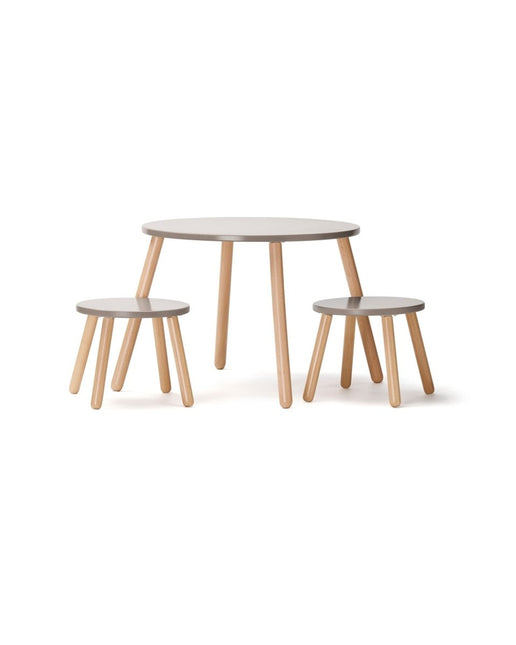 Kid's Concept Tafel Set met Krukken Lichtbruin - Kid's Concept - Babywinkel - 7340028734949