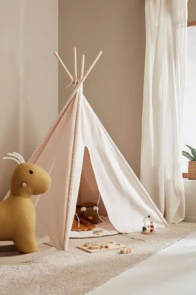Kid's Concept Tipi Tent Gebroken Wit 110 x 110 x 160 - Kid's Concept - Babywinkel - 7340028733683