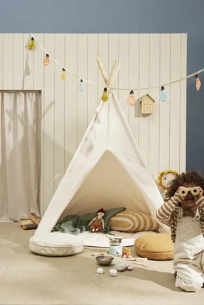 Kid's Concept Tipi Tent Gebroken Wit 110 x 110 x 160 - Kid's Concept - Babywinkel - 7340028733683