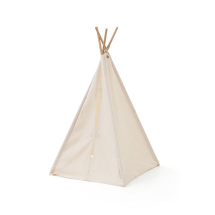 Kid's Concept Tipi Tent Mini Gebroken Wit - Babywinkel - 7340028729792