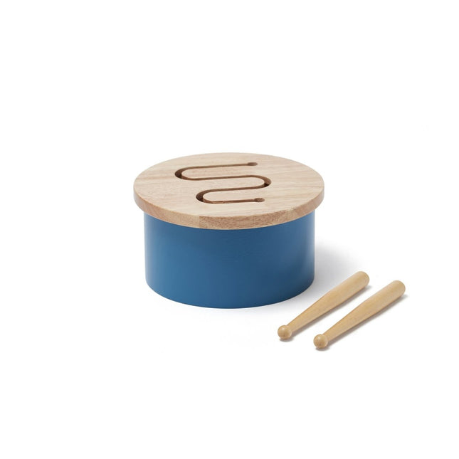 Kid's Concept Trommel Mini Blauw - Kid's Concept - Babywinkel - 7340028730675