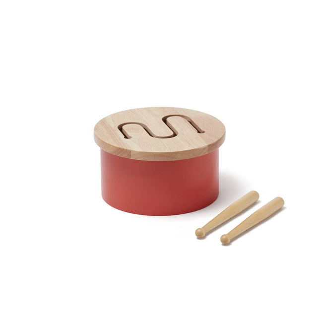 Kid's Concept Trommel Mini Rood - Kid's Concept - Babywinkel - 7340028730668