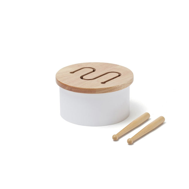 Kid's Concept Trommel Mini Wit - Kid's Concept - Babywinkel - 7340028730699
