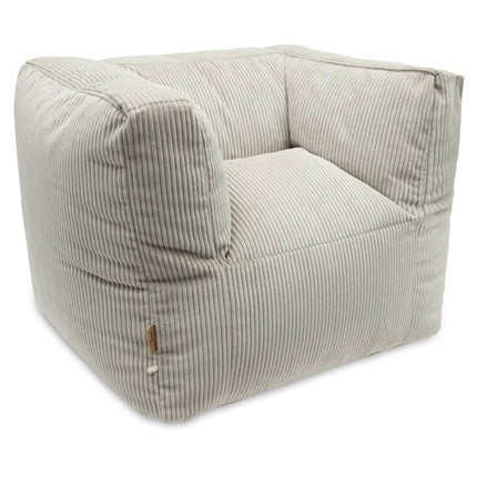 Kinderfauteuil Corduroy - Olive Green - Babywinkel - 8717329393820