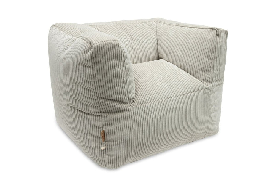 Kinderfauteuil Corduroy - Olive Green - Babywinkel - 8717329393820