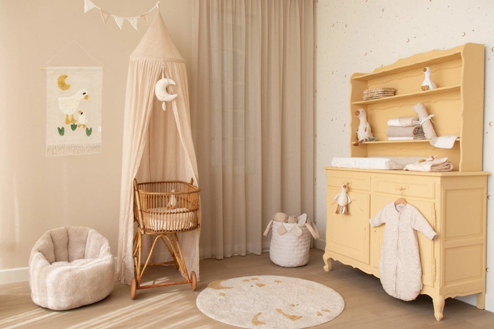 Little Dutch Klamboe Baby Pure Soft Beige Hydrofiel koop je bij Babywinkel