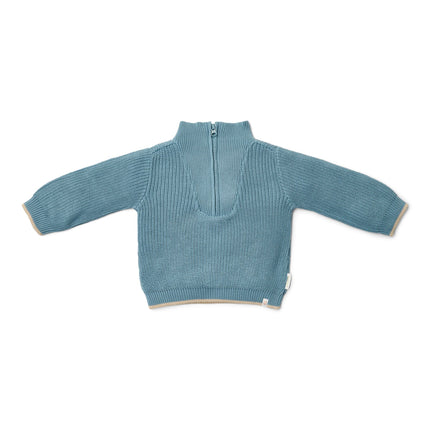 Gebreide trui Stone Blue