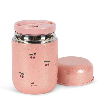 Konges Sløjd Thermos Bakje Glitter Cherry Glitter koop je bij Babywinkel