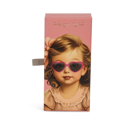 Konges Slojd Baby Zonnebril Heart Pink Multi - Babywinkel - 5715681070833