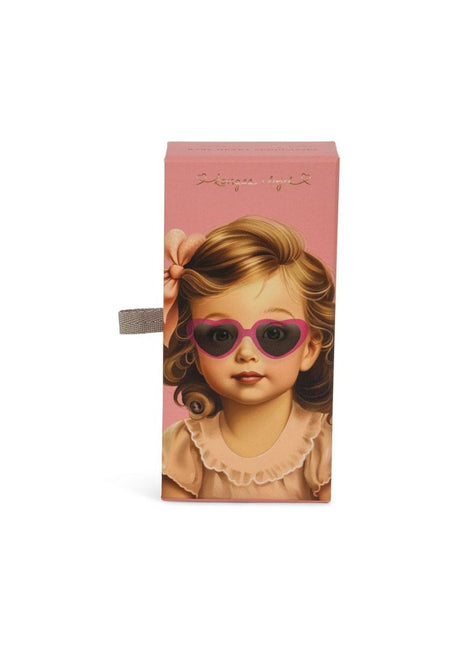 Konges Slojd Baby Zonnebril Heart Pink Multi - Babywinkel - 5715681070833