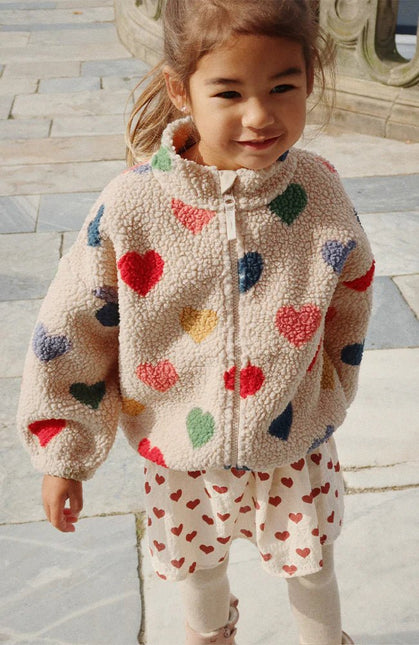 Konges Slojd Babyjasje Jody Teddy Bon Coeur Colore - Babywinkel - 5715681084656