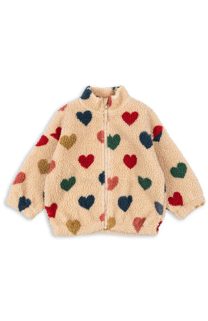 Konges Slojd Babyjasje Jody Teddy Bon Coeur Colore - Babywinkel - 5715681084656