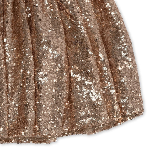 Konges Slojd Babyrokje Starla Sequin Gold Blush - Konges Slojd - Babywinkel - 5715404099387