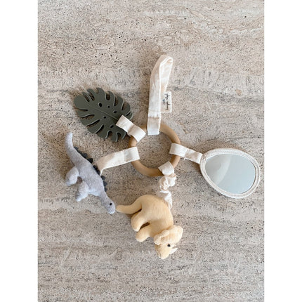 Konges Slojd Educatief Speelgoed Activiteiten Ring Dino Multi - Konges Slojd - Babywinkel - 5712982494276