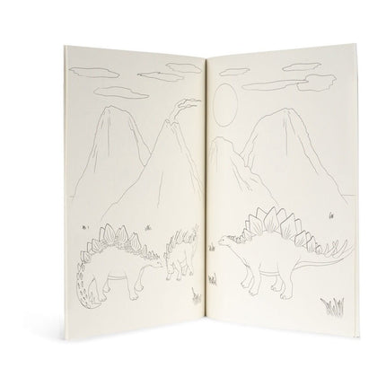 Konges Slojd Kleurboek met Potloodjes Dino - Konges Slojd - Babywinkel - 5715404342094