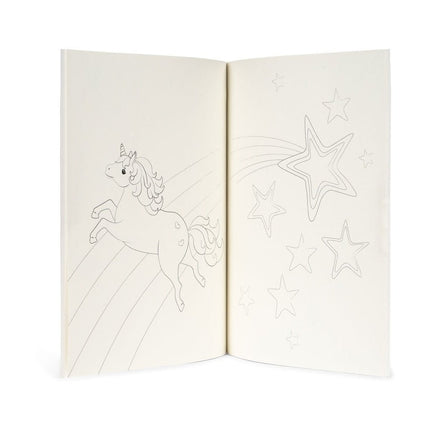 Konges Slojd Kleurboek met Potloodjes Unicorn - Konges Slojd - Babywinkel - 5715404342100