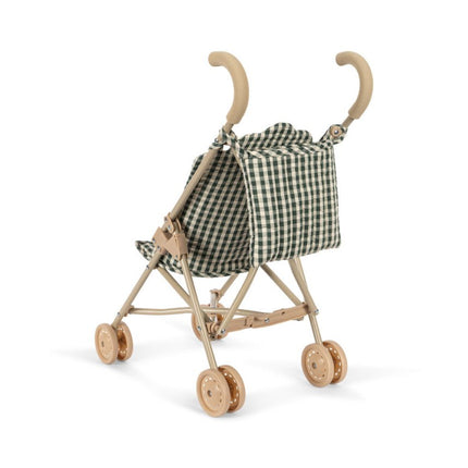 Konges Slojd Poppenbuggy Smoke Pine Check koop je bij Babywinkel